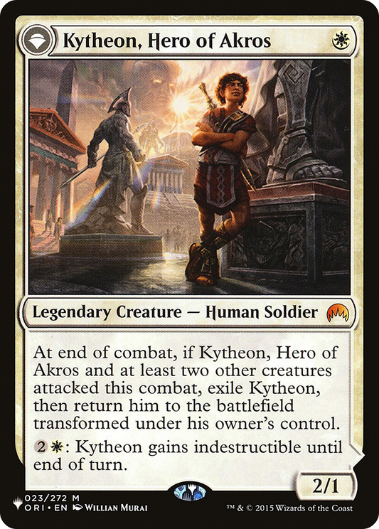 Kytheon, Hero of Akros // Gideon, Battle-Forged (LIST-ORI-23)