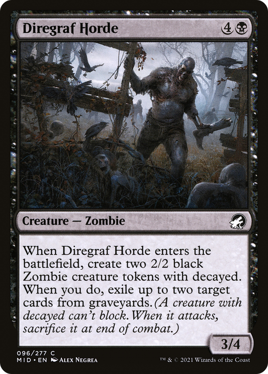 Diregraf Horde (MID-096) (Foil)