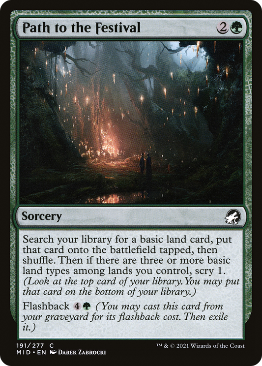 Path to the Festival (MID-191) (Foil)