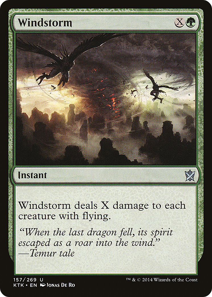 Windstorm (KTK-157) (Foil)