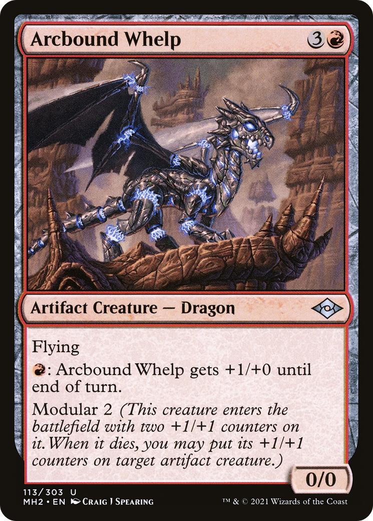 Arcbound Whelp (MH2-113) (Foil)