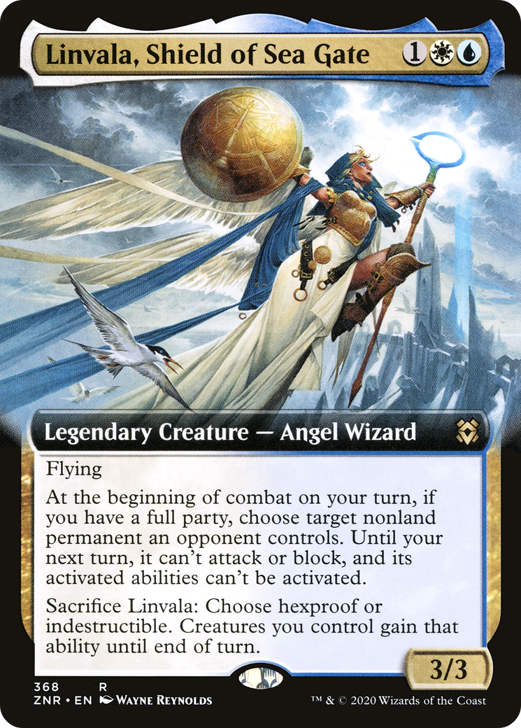 Linvala, Shield of Sea Gate (ZNR-368) (Extended Art)