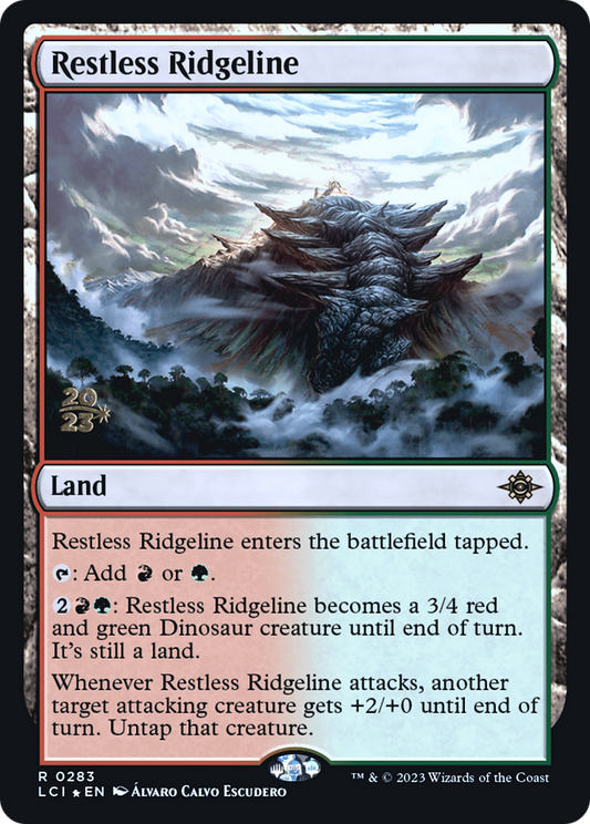 Restless Ridgeline (PRE-283S) (Foil)