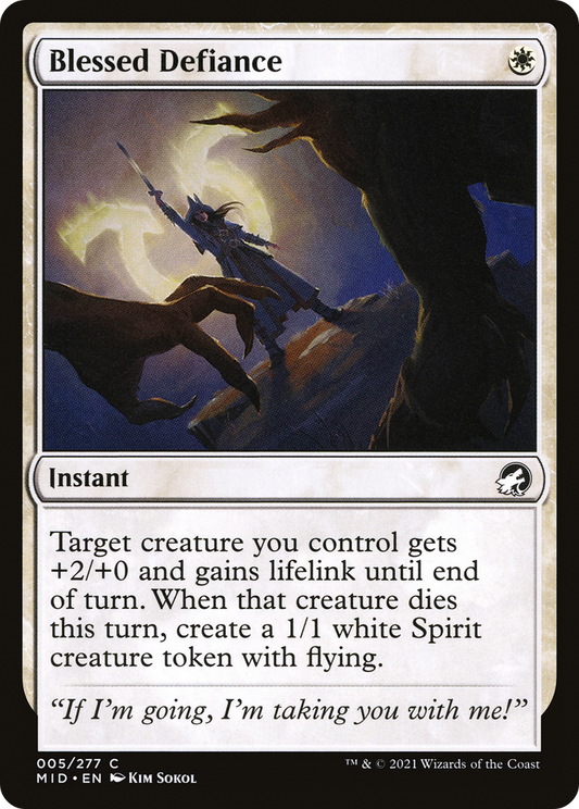 Blessed Defiance (MID-005)