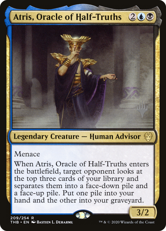 Atris, Oracle of Half-Truths (PPTHB-209P) (Foil)