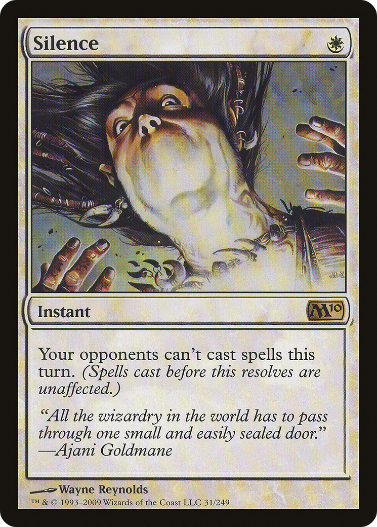 Silence (M10-031) (Foil)