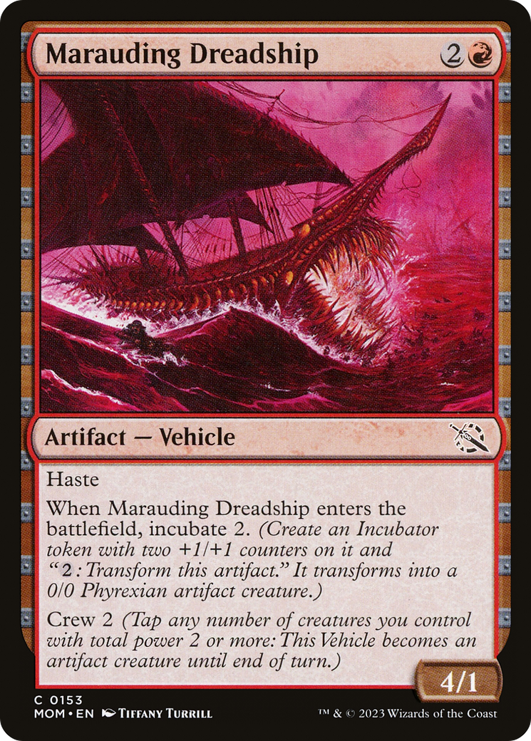 Marauding Dreadship (MOM-153) (Foil)