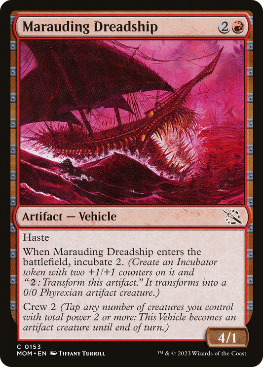 Marauding Dreadship (MOM-153) (Foil)