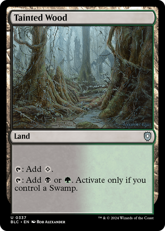 Tainted Wood (BLC-337)