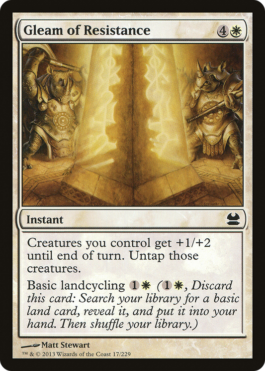 Gleam of Resistance (MMA-017) (Foil)