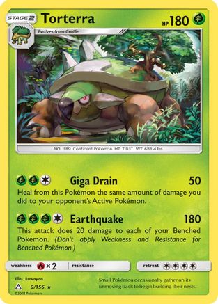 Torterra (UPR-009) (Holofoil)