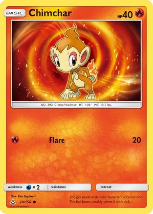 Chimchar (20) (UPR-) (Reverse Holofoil)