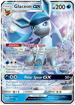 Glaceon GX (UPR-039) (Holofoil)