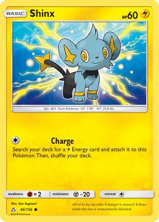 Shinx (46) (UPR-046) (Reverse Holofoil)