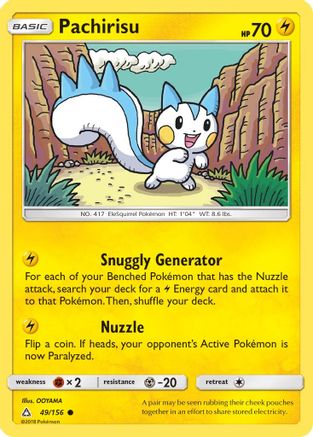 Pachirisu (UPR-049) (Reverse Holofoil)