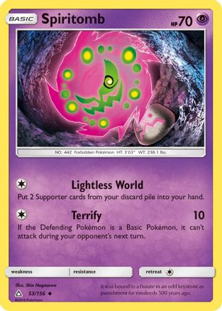 Spiritomb (UPR-053) (Reverse Holofoil)