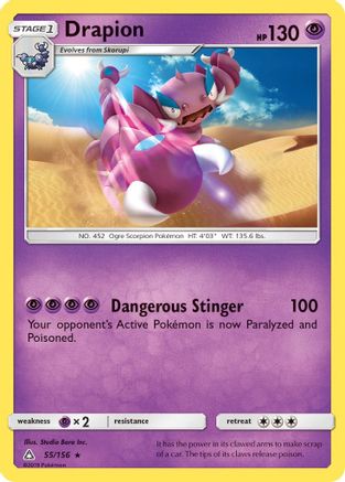 Drapion (UPR-055) (Reverse Holofoil)