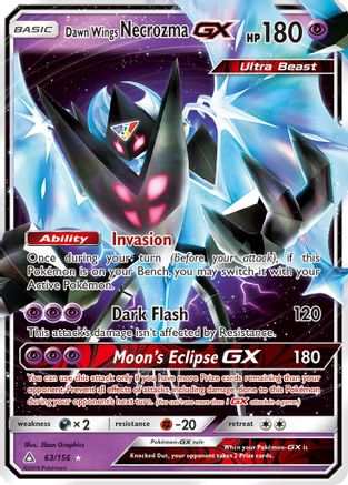 Dawn Wings Necrozma GX (UPR-063) (Holofoil)