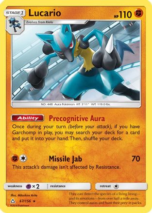 Lucario (UPR-067) (Holofoil)