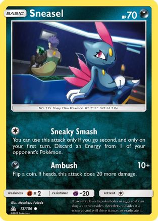 Sneasel (UPR-073) (Reverse Holofoil)