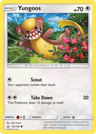 Yungoos (UPR-) (Reverse Holofoil)