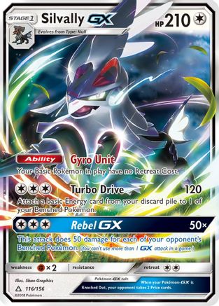 Silvally GX (UPR-116) (Holofoil)