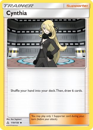 Cynthia (UPR-119) (Reverse Holofoil)