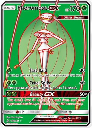 Pheromosa GX (Full Art) (UPR-140) (Holofoil)