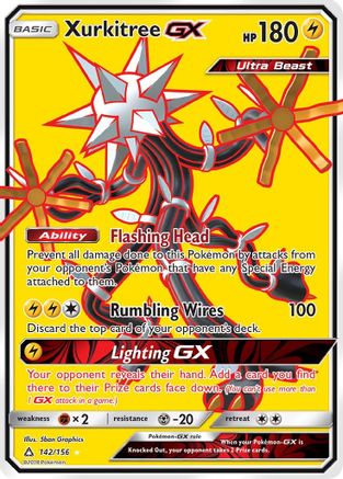 Xurkitree GX (Full Art) (UPR-142) (Holofoil)