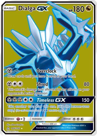 Dialga GX (Full Art) (UPR-146) (Holofoil)