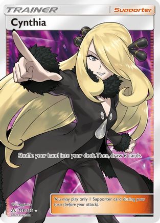 Cynthia (Full Art) (UPR-148) (Holofoil)