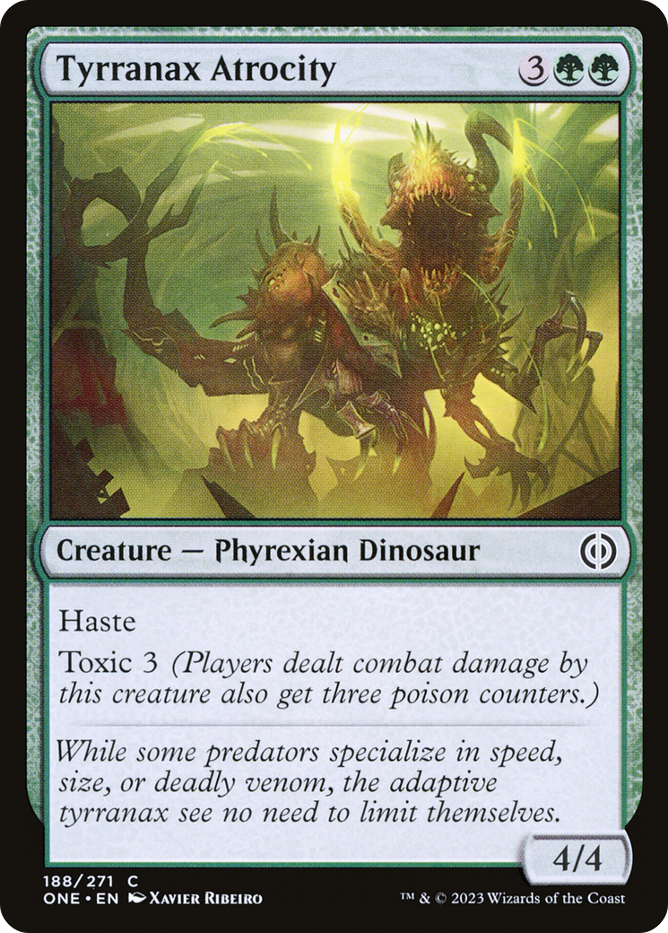 Tyrranax Atrocity (ONE-188) (Foil)