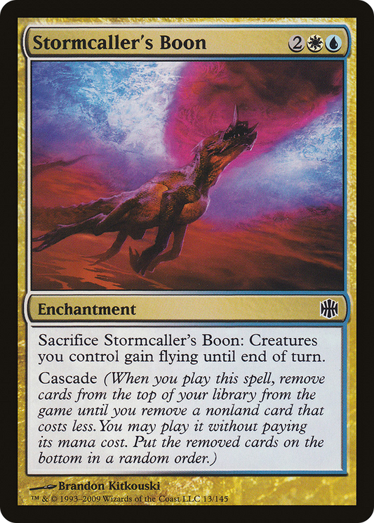 Stormcaller's Boon (ARB-013) (Foil)
