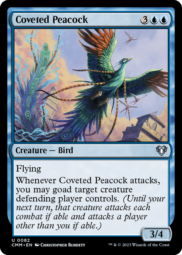 Coveted Peacock (CMM-082) (Foil)