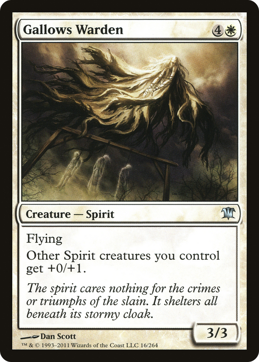 Gallows Warden (ISD-016) (Foil)