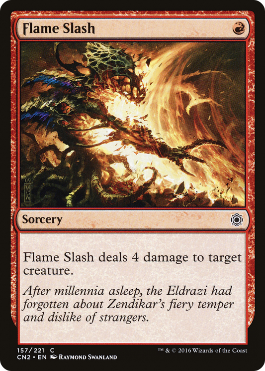Flame Slash (CN2-157) (Foil)
