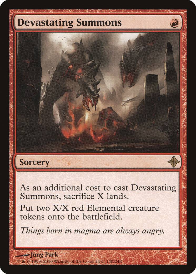 Devastating Summons (ROE-140) (Foil)