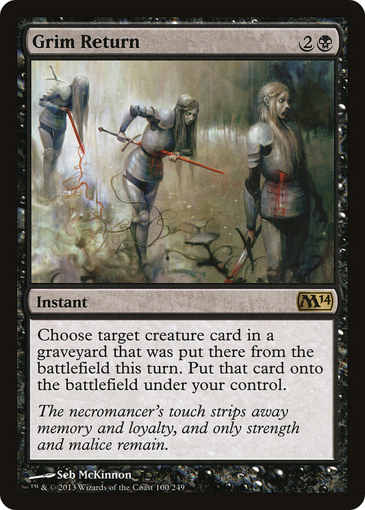Grim Return (M14-100) (Foil)