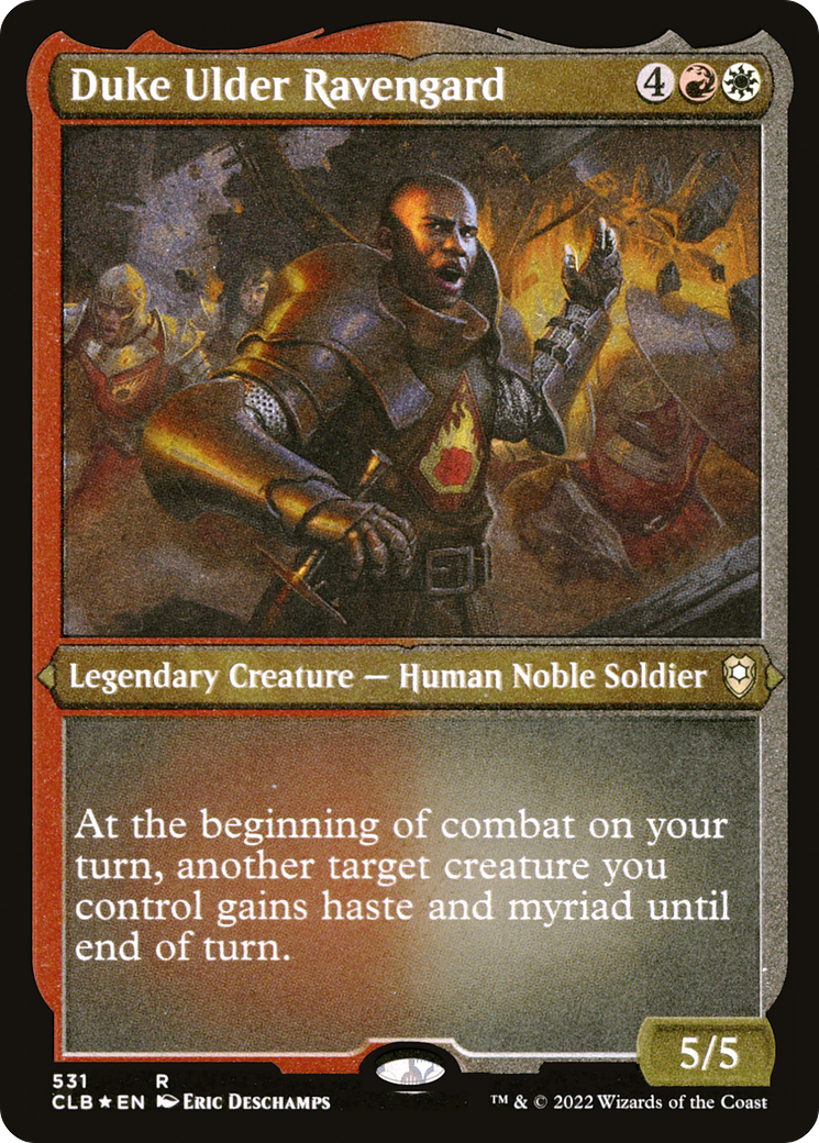 Duke Ulder Ravengard (CLB-531) (Etched Foil)
