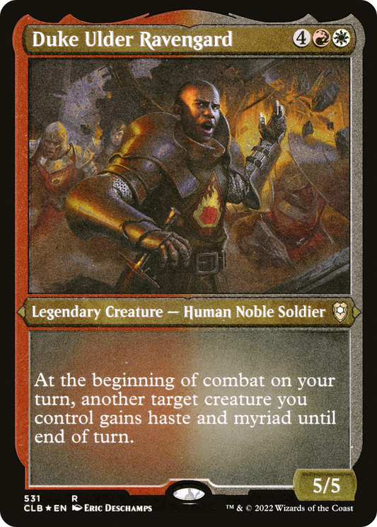 Duke Ulder Ravengard (CLB-531) (Etched Foil)