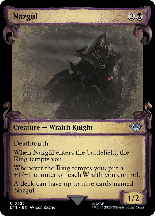 Nazgûl (LTR-727) (Showcase) (Scroll)