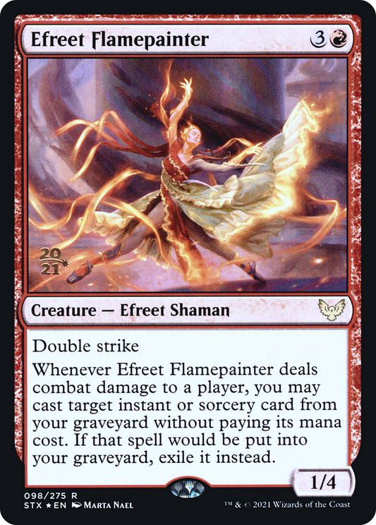 Efreet Flamepainter (PRE-98S) (Foil)