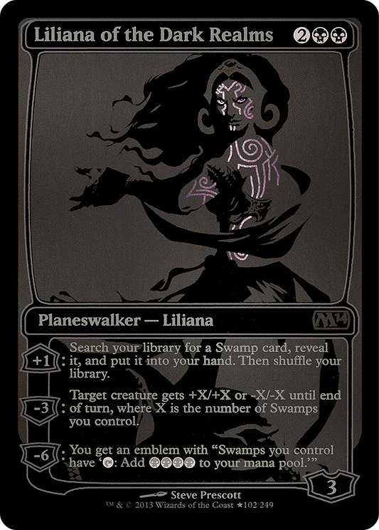 Liliana of the Dark Realms (MEDIA-102★) (Foil)