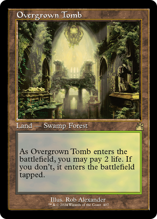 Overgrown Tomb (RVR-407) (Foil)