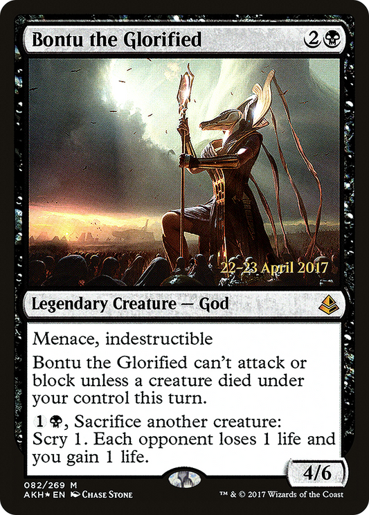 Bontu the Glorified (PRE-82S) (Foil)