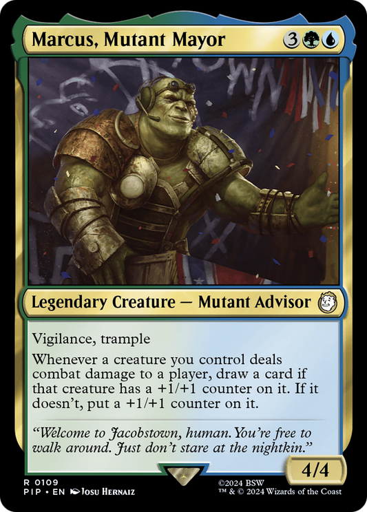 Marcus, Mutant Mayor (PIP-109) (Foil)