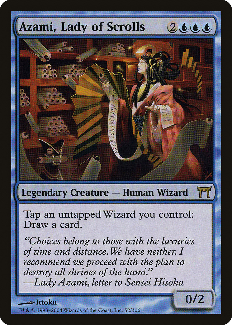 Azami, Lady of Scrolls (CHK-052)