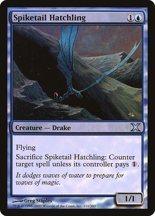 Spiketail Hatchling (10E-111★) (Foil)