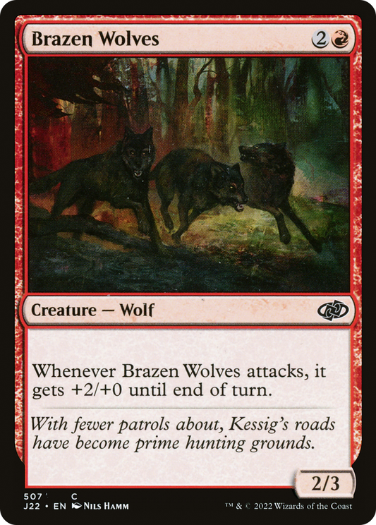 Brazen Wolves (J22-507)