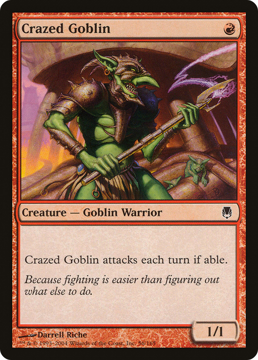 Crazed Goblin (DST-056) (Foil)